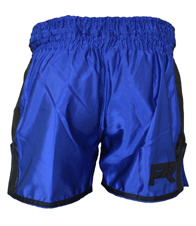 Punch Round™ FTX Muay Thai Short Blue Black