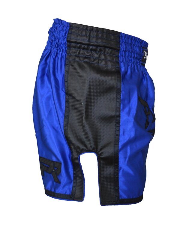 Punch Round™ FTX Muay Thai Short Blauw Zwart