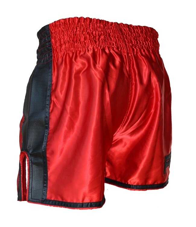 Punch Round™ FTX Muay Thai Short Rood Zwart