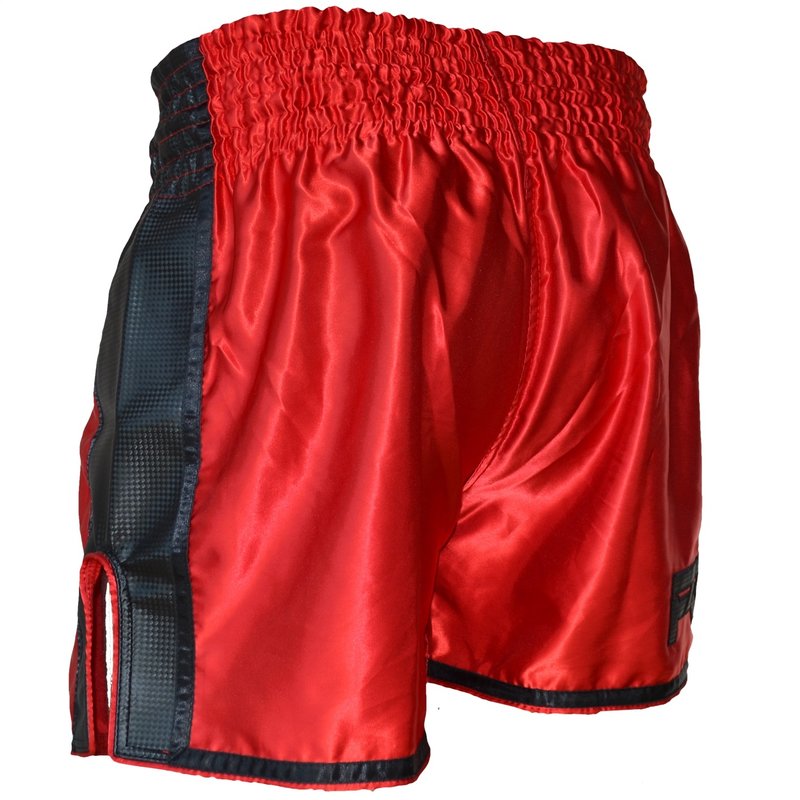 PunchR™  Punch Round™ FTX Muay Thai Short Red Black