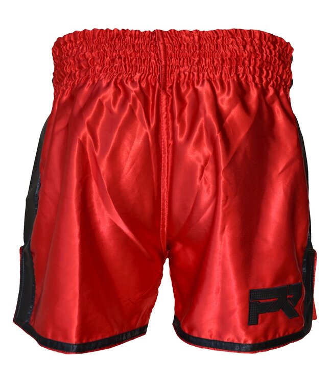Punch Round™ FTX Muay Thai Short Rot Schwarz