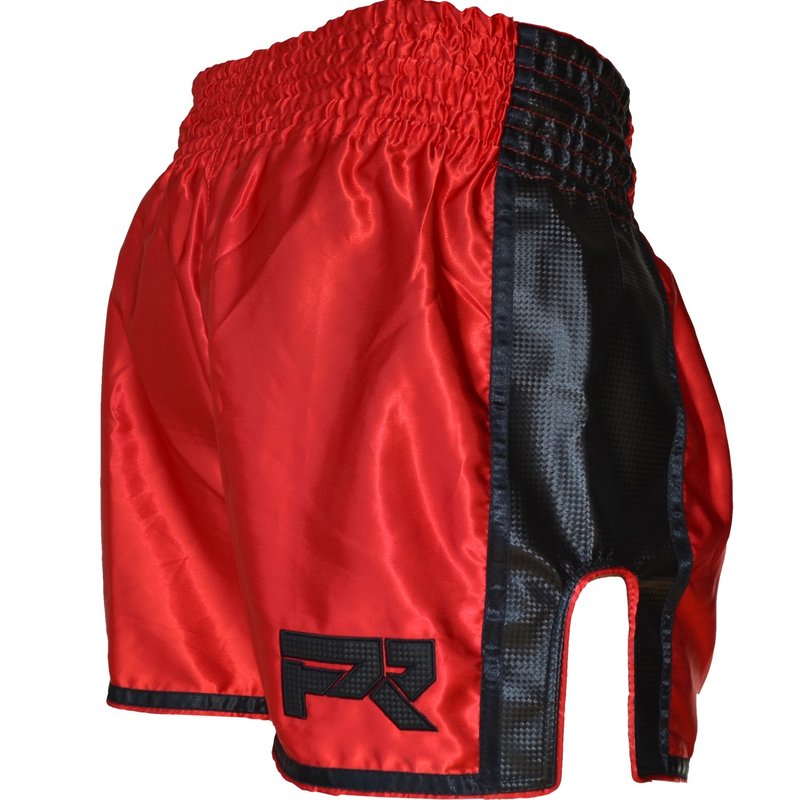 PunchR™  Punch Round™ FTX Muay Thai Short Red Black