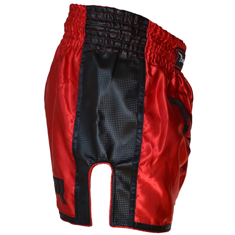 PunchR™  Punch Round™ FTX Muay Thai Short Red Black