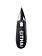 PunchR™  Punch Round™ Tear Drop Punching Bag Pro Series NT 90 cm Black White