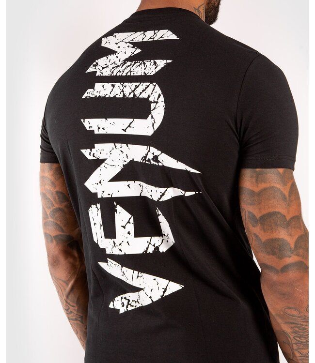 Venum T-shirt Giant Zwart Wit Venum MMA Fight Wear