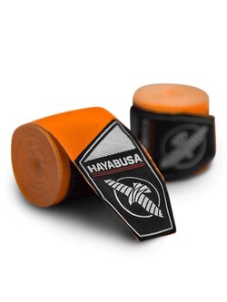 Hayabusa Hayabusa Hand Wraps Perfect Stretch Orange Hayabusa Fight Gear