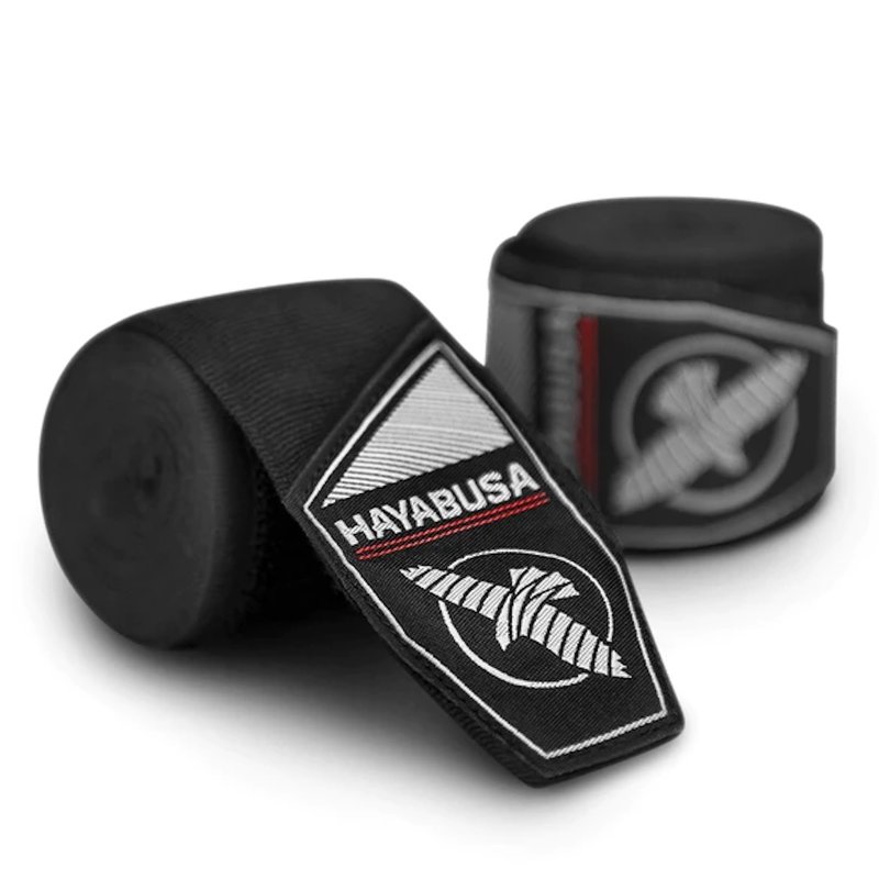 Hayabusa Hayabusa Boxing Hand Wraps Perfect Stretch Schwarz