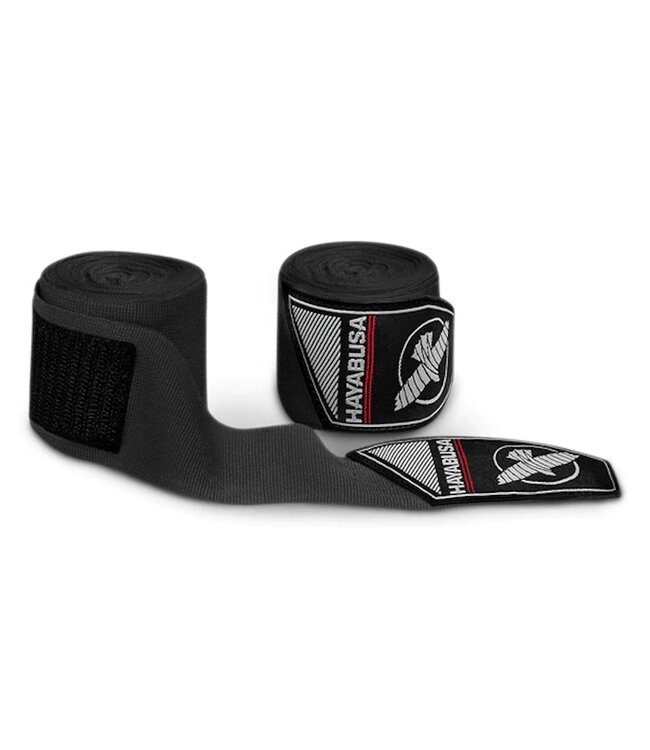 Hayabusa Kickbox Bandagen Hand Wraps Perfect Stretch Schwarz