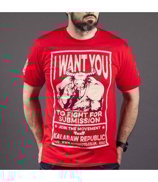 Gawakoto Kalabaw Republic T-Shirt Rot