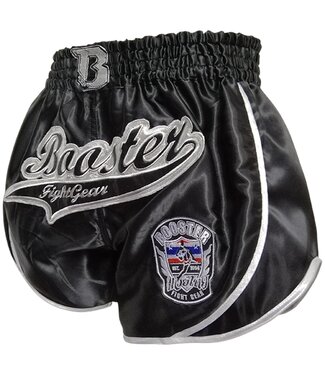 Booster Fightgear Booster Muay Thai Shorts Retro Slugger 3 Black XS - 6 / 8 Years