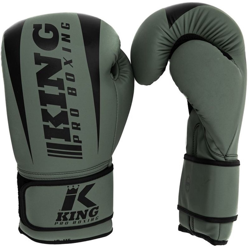 King Pro Boxing King Pro Boxing KPB/REVO 5 Bokshandschoenen Kaki Groen Zwart