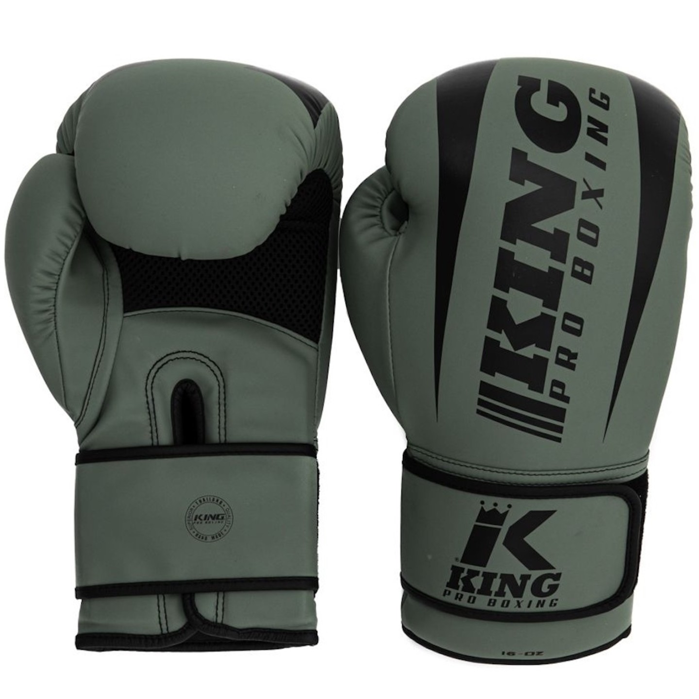 King Pro Boxing KPB/REVO 5 Bokshandschoenen Kaki Groen Zwart