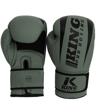 King Pro Boxing King Pro Boxing KPB/REVO 5 Boxhandschuhe Khaki Grün Schwarz