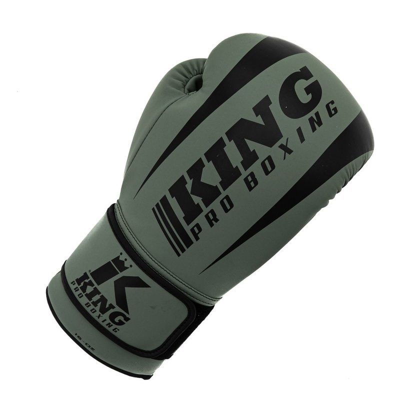 King Pro Boxing King Pro Boxing KPB/REVO 5 Bokshandschoenen Kaki Groen Zwart