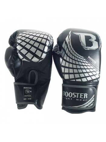 Booster Booster BFG CUBE Boxhandschuhe Schwarz Silber