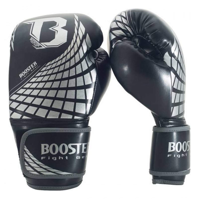 Booster Booster BFG CUBE Bokshandschoenen Zwart Zilver