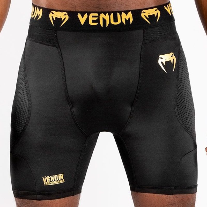 Venum Venum G-Fit Compressie Short Zwart Goud