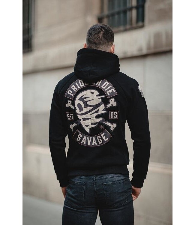Pride or Die Hoodie PRIDEorDiE SAVAGE Schwarz