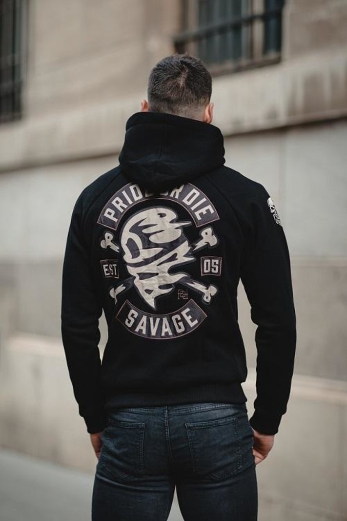 Pride or Die Hoodie PRIDEorDiE SAVAGE Schwarz