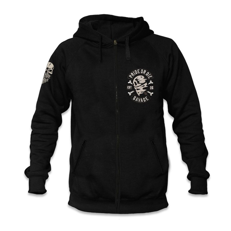 Pride or Die Hoodie PRiDEorDiE  SAVAGE Black