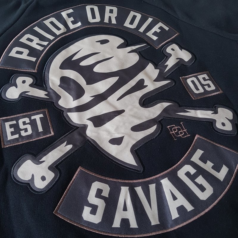 Pride or Die Hoodie PRIDEorDiE SAVAGE Schwarz