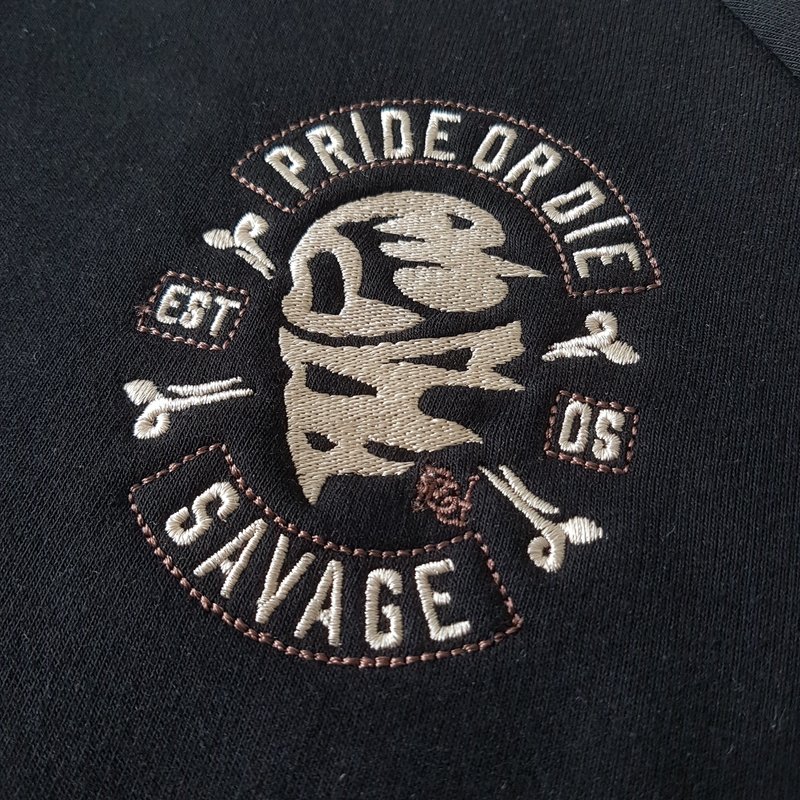 Pride or Die Hoodie PRiDEorDiE  SAVAGE Black