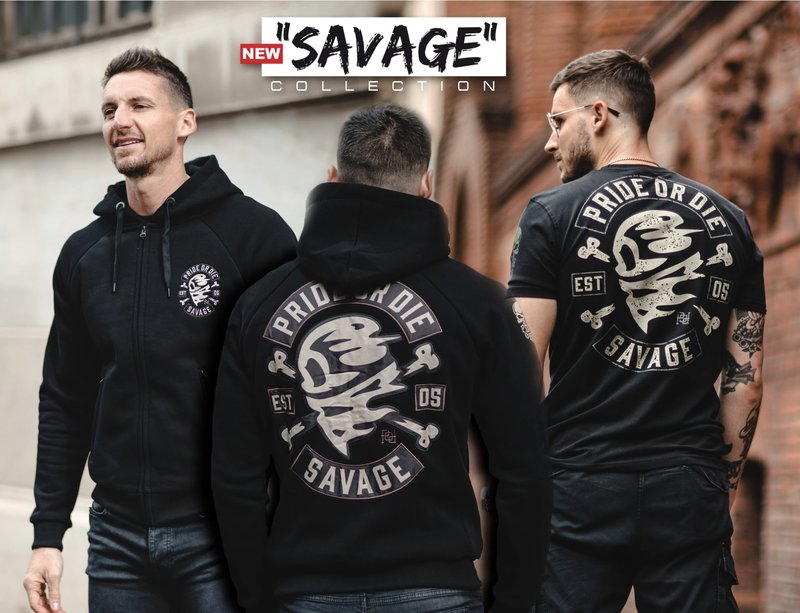 Pride or Die Hoodie PRIDEorDiE SAVAGE Schwarz