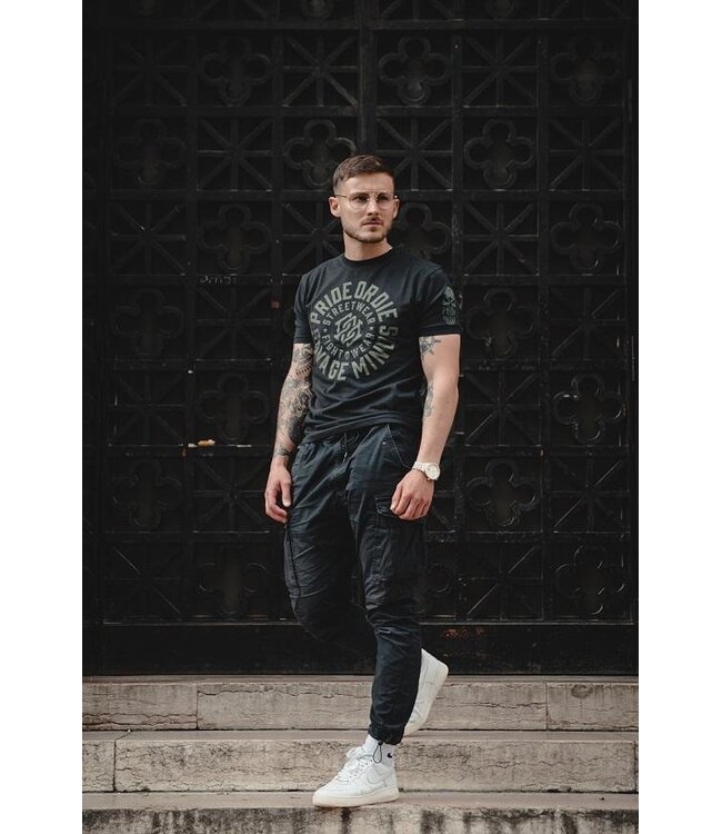 PRiDEorDiE T-shirt SAVAGE MINDS Black