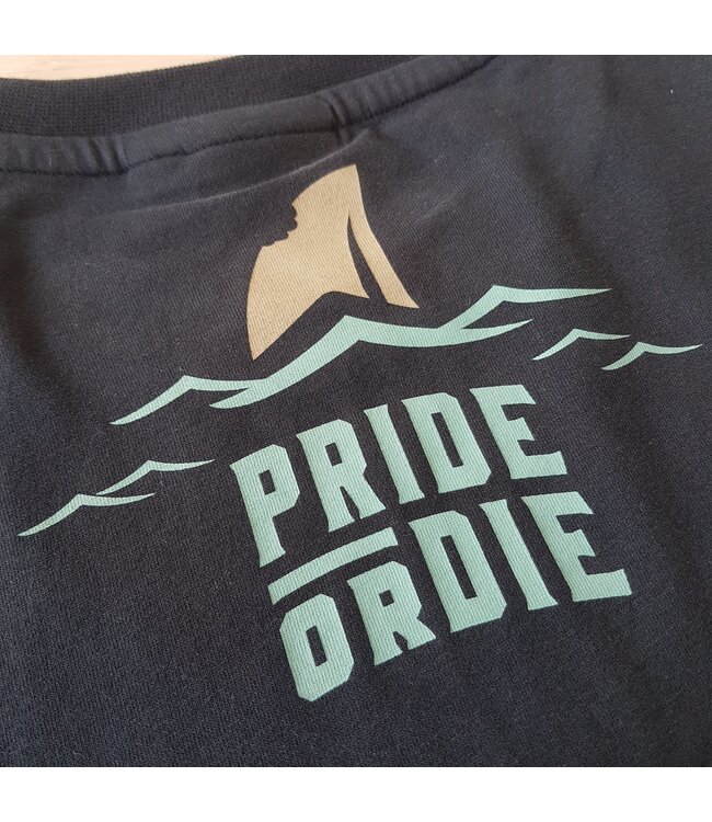 PRIDE or Die T-shirt PoD Island Zwart