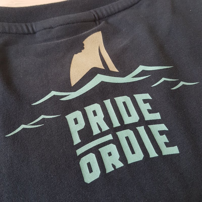 Pride or Die PRiDE or DiE T-shirt PoD Island Black