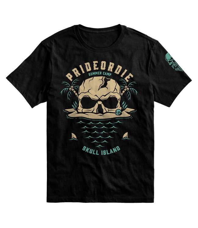 Pride or Die PRiDE or DiE T-shirt PoD Island Black