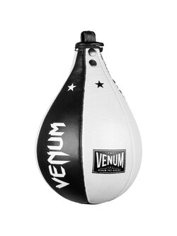 Venum Venum Hurricane Speed Bag Black White Premium PU