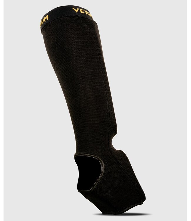 Venum Kontact Shin Guards Black Gold