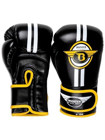 Booster Booster Kids Boxing Gloves BG Youth ELITE 3 Black Yellow