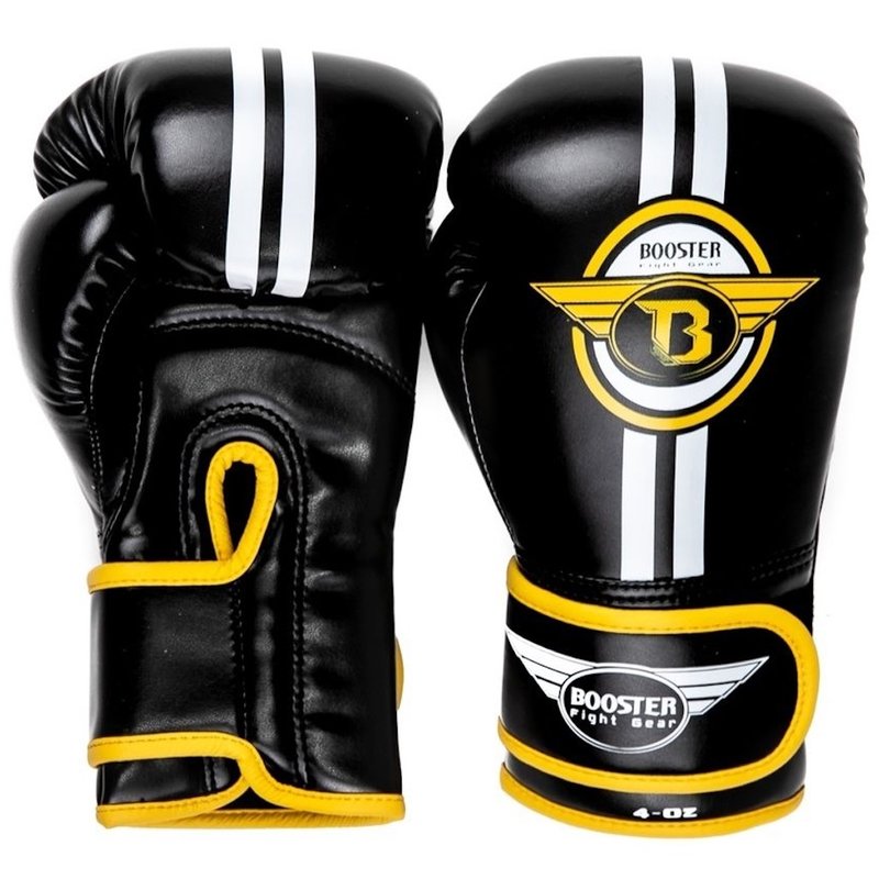 Booster Booster Kids Boxing Gloves BG Youth ELITE 3 Black Yellow