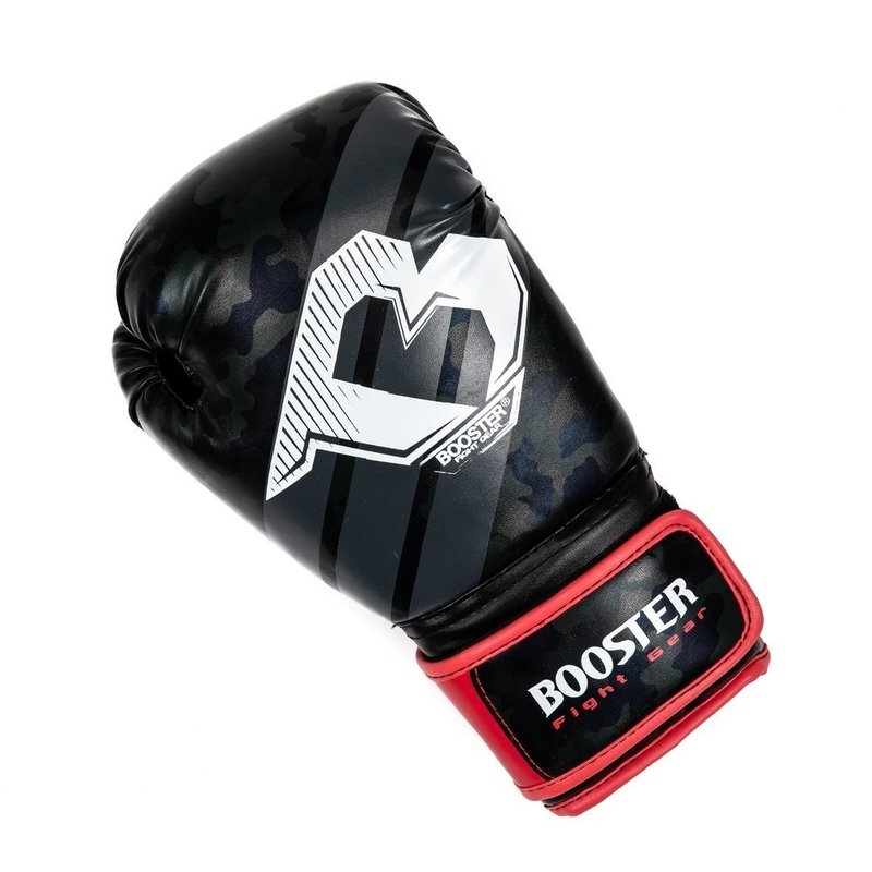 Booster Booster Kids Boxing Gloves BG Youth Zwart Camo