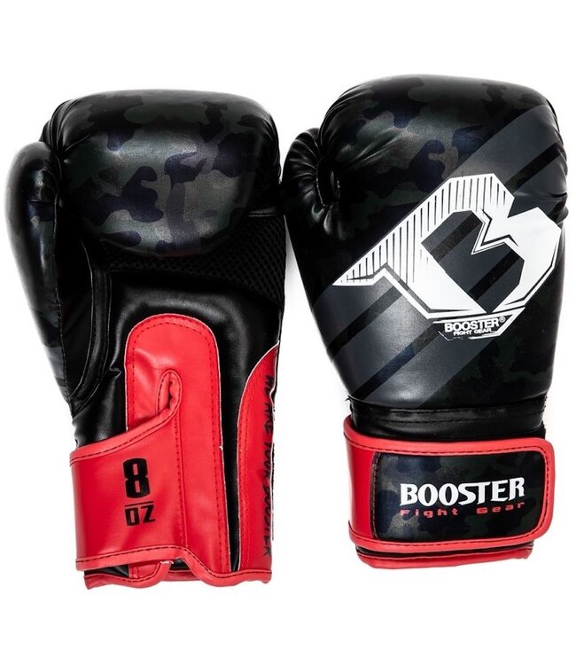 Booster Kids Bokshandschoenen BG Youth Black Camo