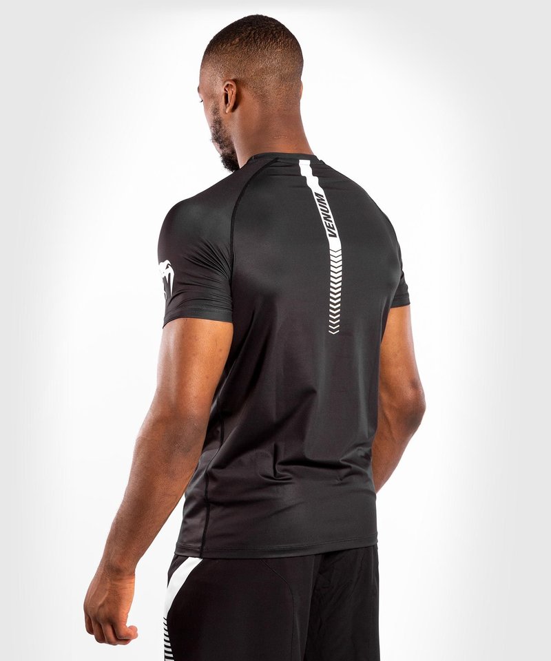 Venum Venum NOGI 3.0 Dry Tech T-Shirt Schwarz Weiß