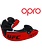 UFC OPRO UFC Mouth Guard Silver Red Black Kids to 10 years