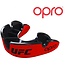 Opro OPRO UFC Mouth Guard Silver Red Black Kids to 10 years
