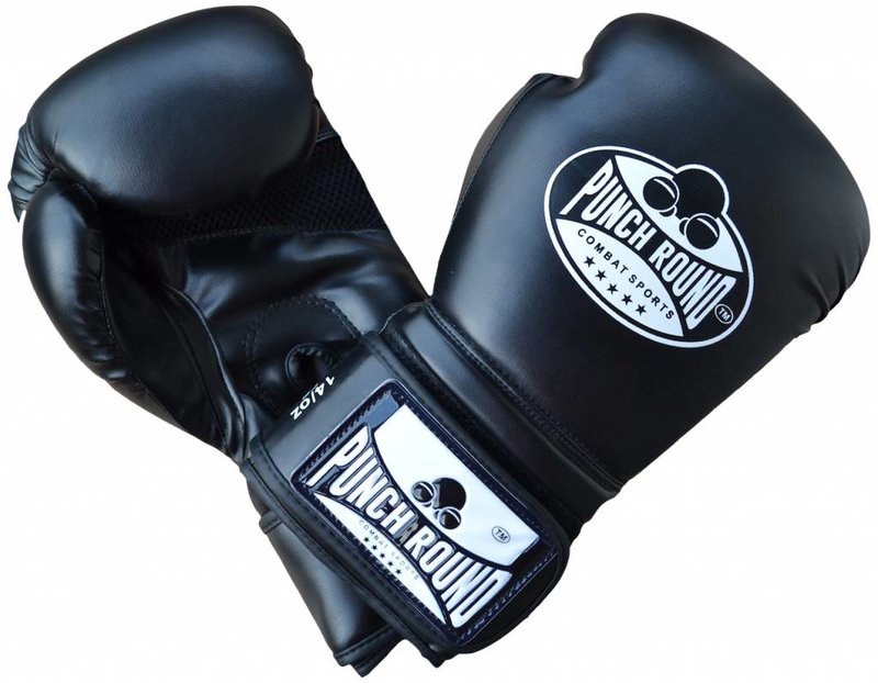 PunchR™  Punch Round ™ Combat Sports Boxhandschuhe Kinder Schwarz