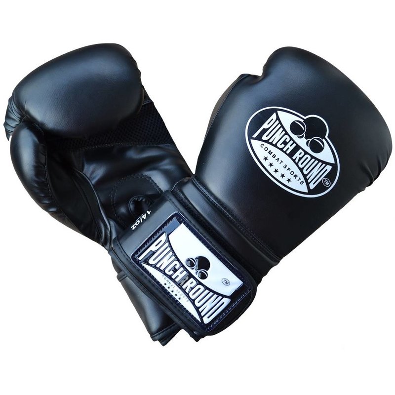 PunchR™  Punch Round ™ Combat Sports Boxhandschuhe Kinder Schwarz