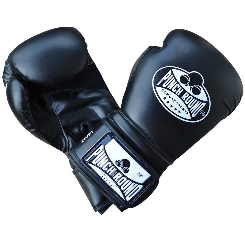 PunchR™  Punch Round ™ Combat Sports Boxing Gloves Kids Black