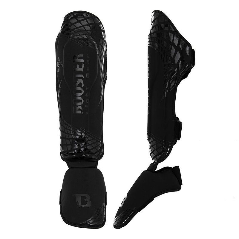 Booster Booster BFG CUBE Kickboxing Shinguards Black Black