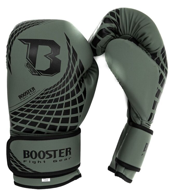 Booster BFG CUBE Boxing Gloves Green Black