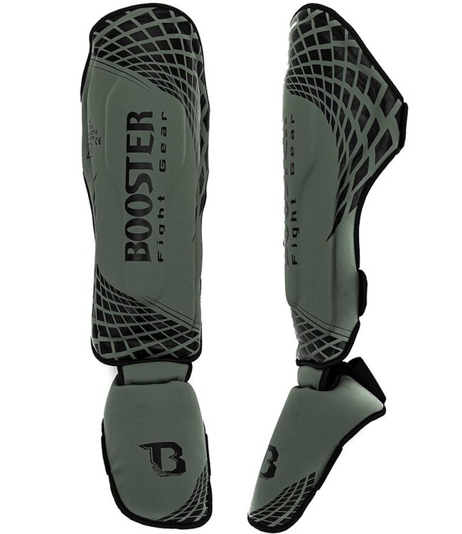 Booster Booster BFG CUBE Kickboxing Shinguards Green