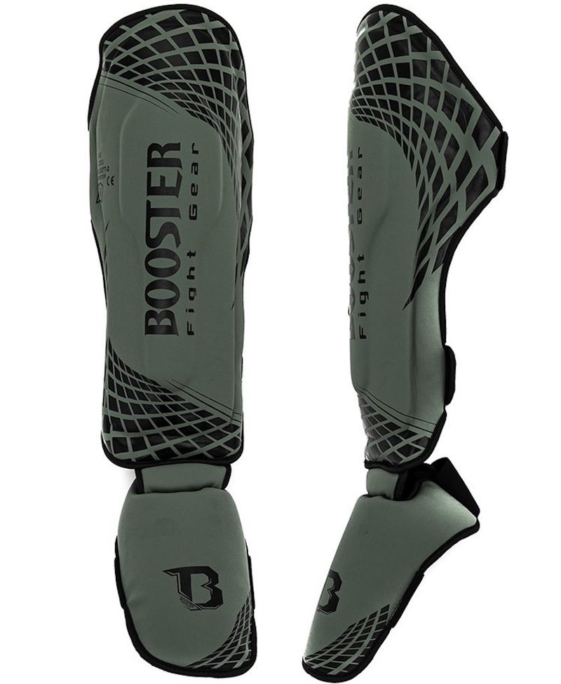 Booster Booster BFG CUBE Kickboxing Shinguards Green