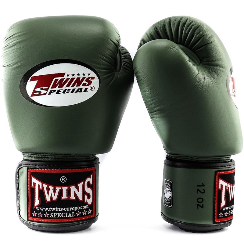 Twins Special Twins (Kick) Boxhandschuhe BGVL 3 Militär Grün