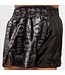 Venum Logos Muay Thai Shorts Schwarz Schwarz Kickboxing Hose