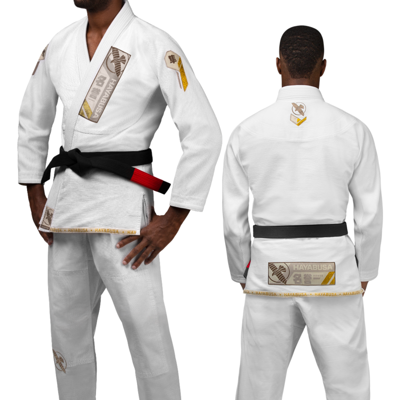 Hayabusa Hayabusa Ascend Lichtgewicht BJJ Jiu Jitsu Gi Wit